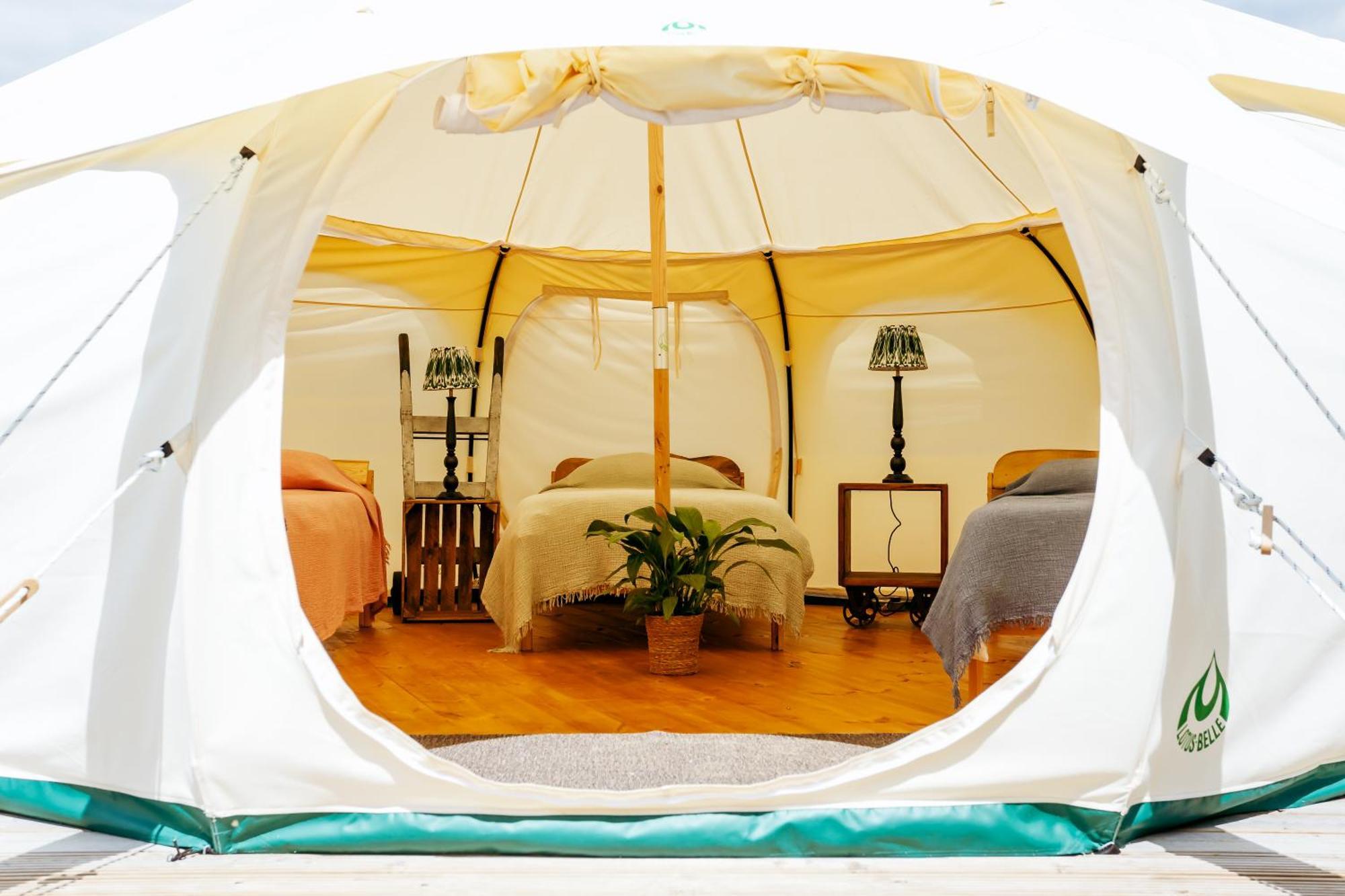 Luxury Glamping Retreat In Battle 빌라 외부 사진